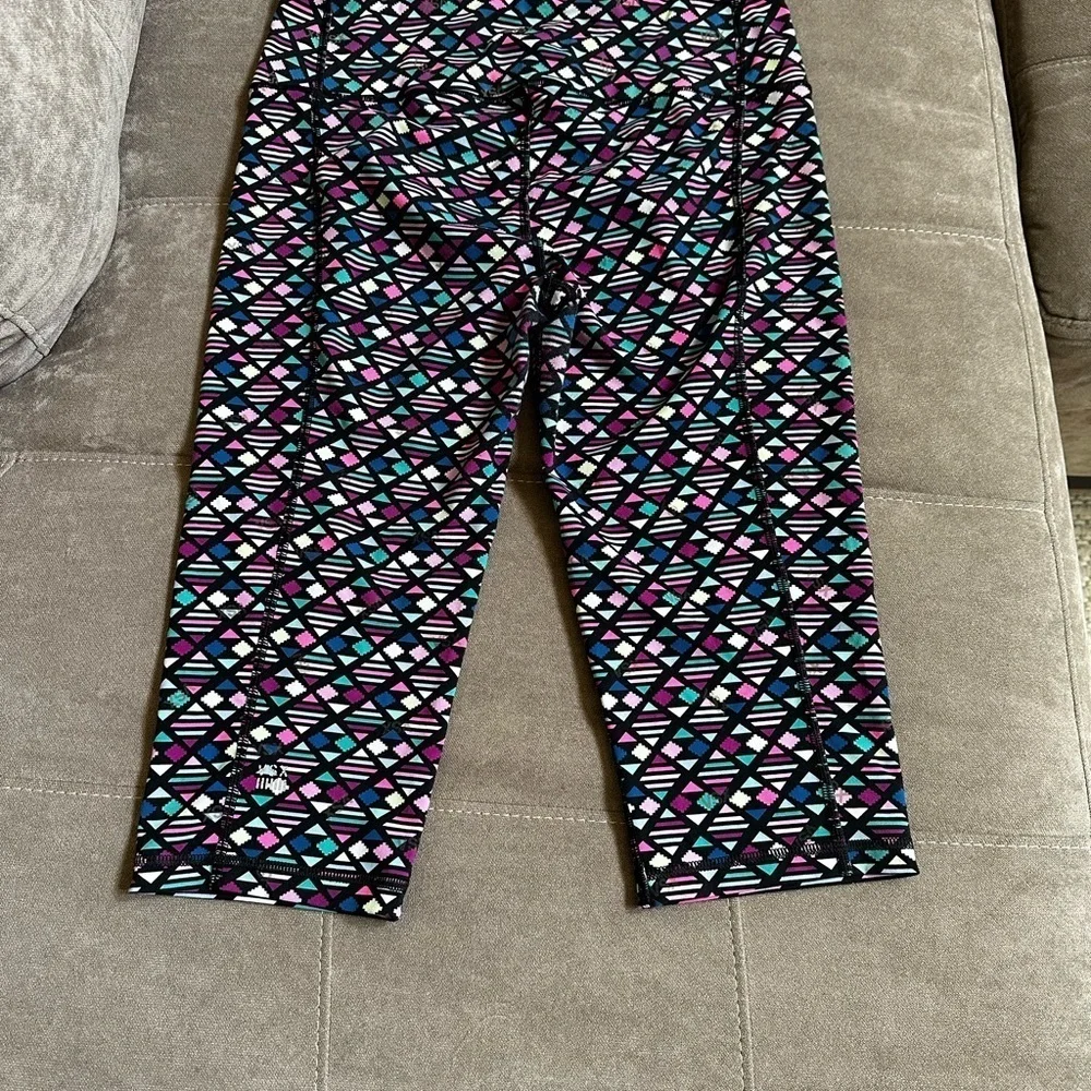 Victoria's Secret Kids Geometric Pajama Bottoms - Black, Pink, Blue, White